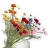 Flores Artificiales Flor de Diente de León de 9 Cabezas Bola de Crisantemo Pequeña Crisantemo Arreglo Floral de Boda Adornos para Decoración del Hogar Flores Falsas Comercio Exterior Transfronterizo