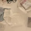 Ropa interior clásica de estilo británico con retazos a cuadros, 100% algodón para mujer, antibacteriana, de cintura media, ropa interior antibacteriana 10A para mujer, que se ajusta a la cadera, 100% algodón