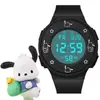 Reloj de Estudiante nicho estilo Mori caricatura de perro Pacha lindo estudiante de secundaria multifuncional estilo universitario reloj electrónico