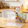 Bolsa de conservación de alimentos frescos para refrigerador, bolsa sellada, transparente, para el hogar, bolsa de plástico, gruesa, autosellante, para congelación.