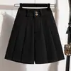Shorts de Alfaiataria Feminino para Verão, Primavera e Outono 2026 Novo Estilo, Tamanho Plus, Cintura Alta, Corte Evasê, Shorts Casuais para Usar por Cima, Hot Pants de Perna Larga
