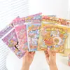 Livro de Adesivos Mengkaka Family Vestido Quadrado para Vestir com Múltiplas Cenas para DIY, Não Requer Corte, Livro Silencioso Artesanal para Meninas