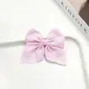 Tela de color sólido macaron moño de cola de golondrina hecho a mano DIY accesorios para el cabello ropa zapatos sombreros bolsos accesorios de decoración para mascotas