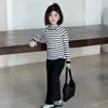 Suéter de Tricô para Meninas 2026 Outono/Inverno Novo Pulôver Infantil Suéter Macio Amigo da Pele Top Camada Base Elástica para Pais e Filhos