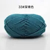 Hilo de Algodón de Leche de 4 Hebras para Bebé para Tejer Bufanda a Mano, Ovillo de Hilo Medio Grueso, Manta, Hilo para Crochet DIY, Kit de Materiales para Tejer Hecho a Mano