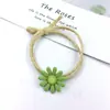 Pulsera de Corea del Sur Japón cuerda para el pelo doble uso celebridad de internet cuerda para el pelo de flor linda goma para atar el pelo cinta para el pelo accesorios para el pelo para mujer