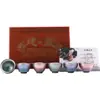 Taza de Té Jianyang Original Hierro Mineral Taza de Té Pequeña Cerámica Hogar Juego de Té Kung Fu Taza Tianmu Taza de Maestro Una Taza Regalo