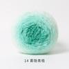 Pájaro Ruyi Azul Qinglan Terciopelo Largo Lana Tejido a Mano Crochet Sombrero Bufanda Ropa Material Tejido a Mano Bolsa Hilo