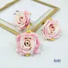 Pintura al Óleo Esquina Flor de Rosa Rosa Artificial Boda Día de San Valentín Centro Comercial Guirnalda Arco Maceta Ramo de Flores Artificiales Accesorios