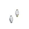 Brincos de Tarraxa G23 Liga de Titânio Novo Micro-Incrustado Zircônia Marquise 5A Para Orelha Osso Para Mulheres Moda Coreana Versátil Piercings de Lábio