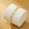 Joias Italianas Corrente de Prata S925 Colorida Estilo Ins Design de Nicho Pulseira de Relógio Empilhável para Mulheres Atacado