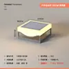 Lámpara Solar de Pilar Impermeable para Exteriores de Doble Propósito, Lámpara de Paisaje para Patio, Lámpara de Pilar para Valla de Jardín Exterior de Villa