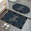 Tapete de Chão Absorvente para Banheiro Amazon Transfronteiriço de Terra de Diatomáceas Secagem Rápida Antiderrapante para Entrada e Corredor do Banheiro