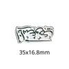 Emblema Nacional Saudita Insígnia Adesivo para Celular Padrão Palmeira e Cimitarra Insígnia de Metal Presente Comemorativo Fonte de Fábrica Transfronteiriça