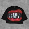 Moda transfronteriza 2024 nuevo manga siete cuartos impresión digital 3D para hombre y mujer manga corta cuello redondo camiseta de manga corta productos de fabricantes