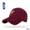 Gorra de Béisbol con Letra Simple para Hombre, Sombrero de Pico Versátil Vintage, Sombrero de Sol para Exteriores, Sombrero de Sombra para Mujer, Verano