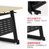 Mesa plegable sencilla, mesa larga, mesa de conferencias, mesa combinada para capacitación del personal, escritorio móvil multifuncional, mesa de capacitación
