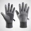 Luvas de ciclismo de inverno, quentes e impermeáveis, à prova de vento e resistentes ao frio, adequadas para homens e mulheres, projetadas para casais, com recursos antiderrapantes e para tela sensível ao toque, perfeitas para ciclismo e direção