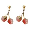 Estilo Fresco de Primavera Pendientes Mori para Mujer Nuevo Diseño de Nicho Simple Exquisito Dulces Pendientes de Flor Pendientes Pendientes Pendientes