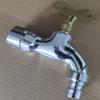 Grifo exterior de acero inoxidable antirrobo y anticongelante con boquilla de agua con cerradura de 4 puntos y 6 puntos para lavadora con llave.