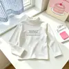 2026 Outono/Inverno Nova Camiseta Base Térmica Infantil De Rong Quente Estilo Coreano Meninos Tamanho Médio a Grande Camada de Base Versátil