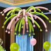 Fuegos Artificiales Globo Largo Fiesta de Cumpleaños Creativa Niños Niñas Decoración Arreglo Dopamina Colorido Forma Globos