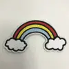 Fábrica Xiaoshan Qixiu Pegatinas de Tela Bordadas con Letras de Punto para Figuras Accesorios de Ropa Pegatinas Decorativas Etiquetas Bordadas