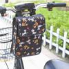 Bolsa Colgante para Bicicleta de Vehículo Eléctrico Manillar Delantero Manillar Gran Capacidad Bolsa de Almacenamiento Estéreo Bolsa Colgante para Motocicleta Bolsa de Almacenamiento
