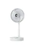 Ventilador dobrável interno com oscilação de vento ventilador telescópico carregamento USB resistência ventilador de circulação de ar de alta potência atacado