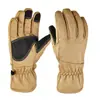 Guantes tácticos de camuflaje para exteriores con felpa, otoño e invierno, cálidos, a prueba de viento, deportivos, a prueba de frío, para esquiar, de dedo completo, con pantalla táctil