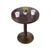 Mesas y Sillas Personalizadas para Bares y Restaurantes Occidentales, Cafetería Estilo Industrial Retro, Tienda de Té de Leche, Snack Bar, Mesas y Sillas para Restaurantes y Hoteles
