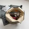 Bolso de Paja Retro de Hombro Único Estilo Francés para Vacaciones en la Playa para Mujer, Bolso de Nicho en Forma de Media Luna, Bolso Tote de Gran Capacidad, Bolso de Hombro para el Trabajo