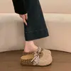 Zapatos Muller para Mujer 2026 Malla Estilo Verano Suela Suave Resistente al Desgaste Exterior Nuevos Zapatillas de Media Cara Perezosas Antideslizantes Suaves