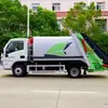 Camión compactador de basura de carga trasera de 10 toneladas, fuerte capacidad de carga, adecuado para áreas urbanas-rurales, vehículo compactador y de transferencia de residuos domésticos