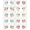 Pegatina de Esquina del Ojo de Nuevo Color para Halloween Transfronteriza Fiesta de Vacaciones Europea y Americana Maquillaje Facial Pegatina de Tatuaje Temporal Divertida