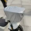 Funda de lluvia cubierta cesta delantera bolsa para cesta cubierta de motocicleta cesta de coche vehículo eléctrico cesta de coche cubierta exterior universal ampliada