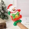 Árbol de Navidad, Papá Noel, muñeco de nieve, pulsera, palo de mano, diadema, decoraciones, regalos promocionales, globos de papel de aluminio