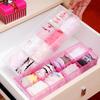 Caja de Almacenamiento para Ropa Interior Importada de Japón Tipo Cajón Rejillas de Almacenamiento para Ropa Interior y Calcetines Calcetines Canasta de Almacenamiento de Plástico Transparente Multiusos