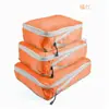 Bolsa de almacenamiento de viaje explosiva de Amazon, bolsa de tres piezas para organizar ropa, bolsa de almacenamiento impermeable compresible, fabricantes, lote