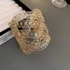 Pulsera Irregular Cóncava Transfronteriza Europea y Americana Estilo Frío Nicho Pulsera Moda Lujo Ligero Pulsera de Gama Alta para Mujer