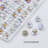 Taladro de uñas de cristal Dongzhou redondo con punta recubierta, taladro de calafateo, accesorios de bricolaje, fabricantes al por mayor 2024