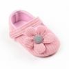 Bebê tesouro feminino de 0-1 ano sapatos de flor de outono sapatos de princesa sapatos de bebê sola macia sapatos de bebê de lã uma geração de cabelo