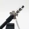 Novo Bocal Maklaud Private para Narguilé Cabeça de Caveira Acessórios para Narguilé com Corrente de Pescoço de Aço Inoxidável Barra Ktv