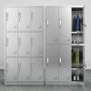 Fabricante de Casilleros de Almacenamiento Gabinete de Archivos de Acero Inoxidable Venta Directa Gabinete de Datos de Oficina Gabinete de Certificados de Desinfección para Hospital Inteligente