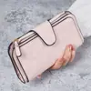 Monedero con hebilla larga para mujer, monedero multicolor, tarjetero, bolso para teléfono móvil, cartera de mano, tarjetero