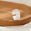 Anillo Retorcido Trenzado Venta Caliente Europea y Americana Exportación Transfronteriza Retro Línea Ancha Cuerda de Cáñamo Retorcida Anillo para Dedo Índice para Mujeres