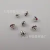 Acessórios para joias DIY 6mm8mm10mm anel de diamante chapéu de flor bola strass contas série de contas