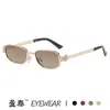 Nuevas Gafas de Sol de Moda con Montura Cuadrada Pequeña, Gafas de Sol Anti-UV, Gafas de Sol de Estilo Callejero de Moda Europeas y Americanas, Venta al por Mayor para Hombres y Mujeres