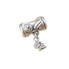 Prata Pura s999 Moeda de Cobre Nuvem Auspiciosa Contas de Bambu Contas de Balde Pingente Corda de Mão Trançada Pulseira Colar Acessórios DIY Feitos à Mão