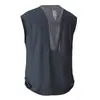 Camiseta Esportiva Masculina de Secagem Rápida, Regata Casual, Malha Respirável de Verão para Corrida Noturna, Fitness, Treinamento de Basquete